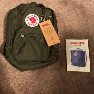 Fjallraven Kanken mini backpack.